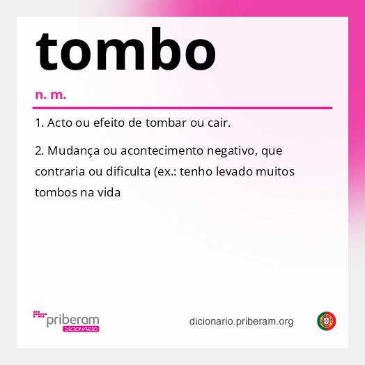 Significado de tombo